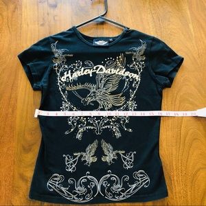 Harley Davidson crystal tee shirt